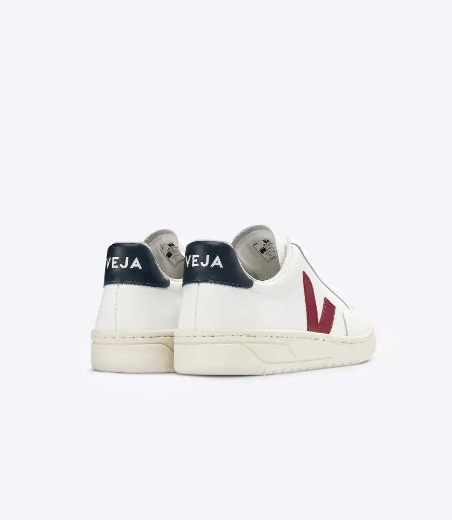V-12 LEATHER WHITE MARSALA NAUTICO 3.webp