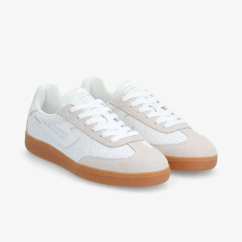 SHEFFIELD JOGGER M PUNCH NAP SUEDE - WHITE OFF WHITE