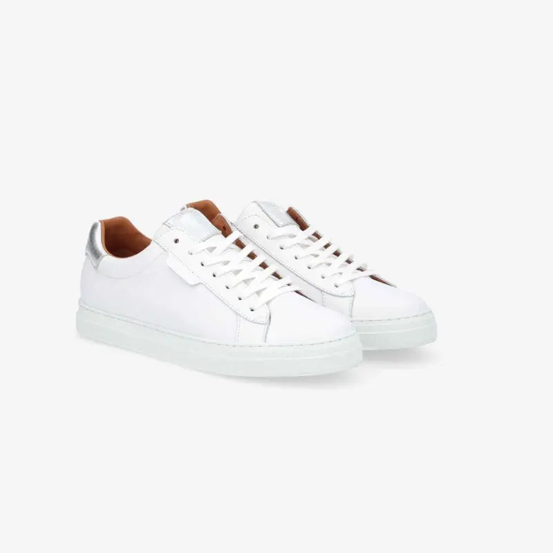 SPARK CLAY W NAPPA/ASTRA - WHITE/SILVER