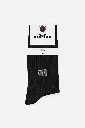 SOCKS CASUAL - BLACK STEREO