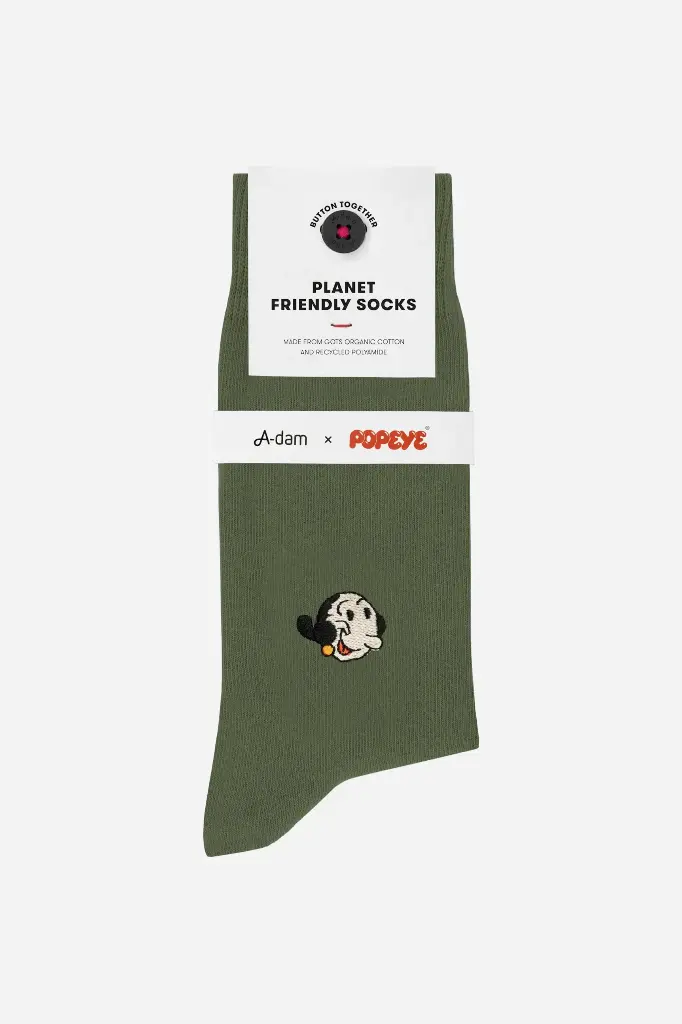 SOCKS CASUAL - OLIVE CASUAL