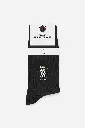 SOCKS CASUAL - BLACK NOODLES
