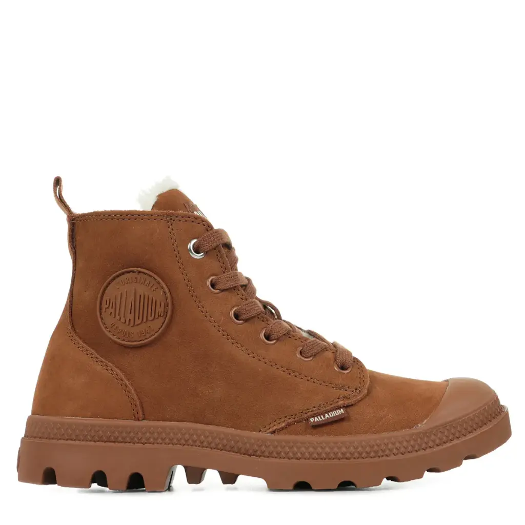 PAMPA HI ZIP WL BROWN PATTINA