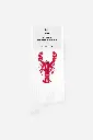 CREW SOCKS - WHITE LOBSTER