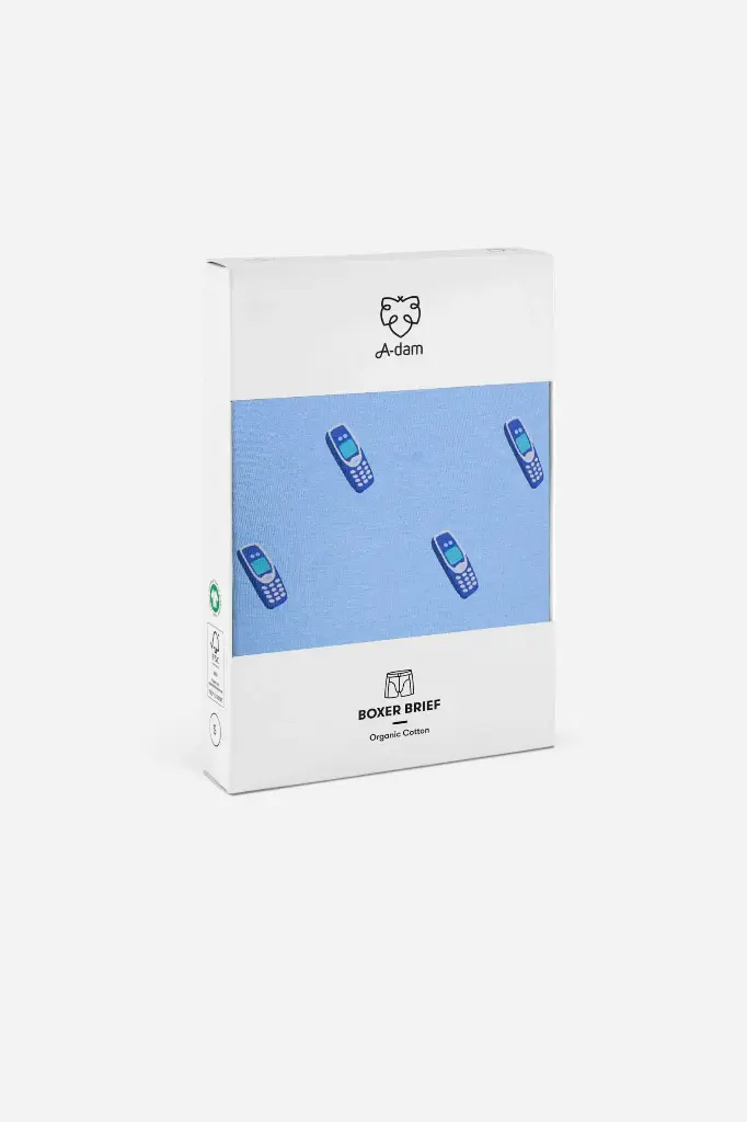BOXER BRIEF - BLUE MOBILE