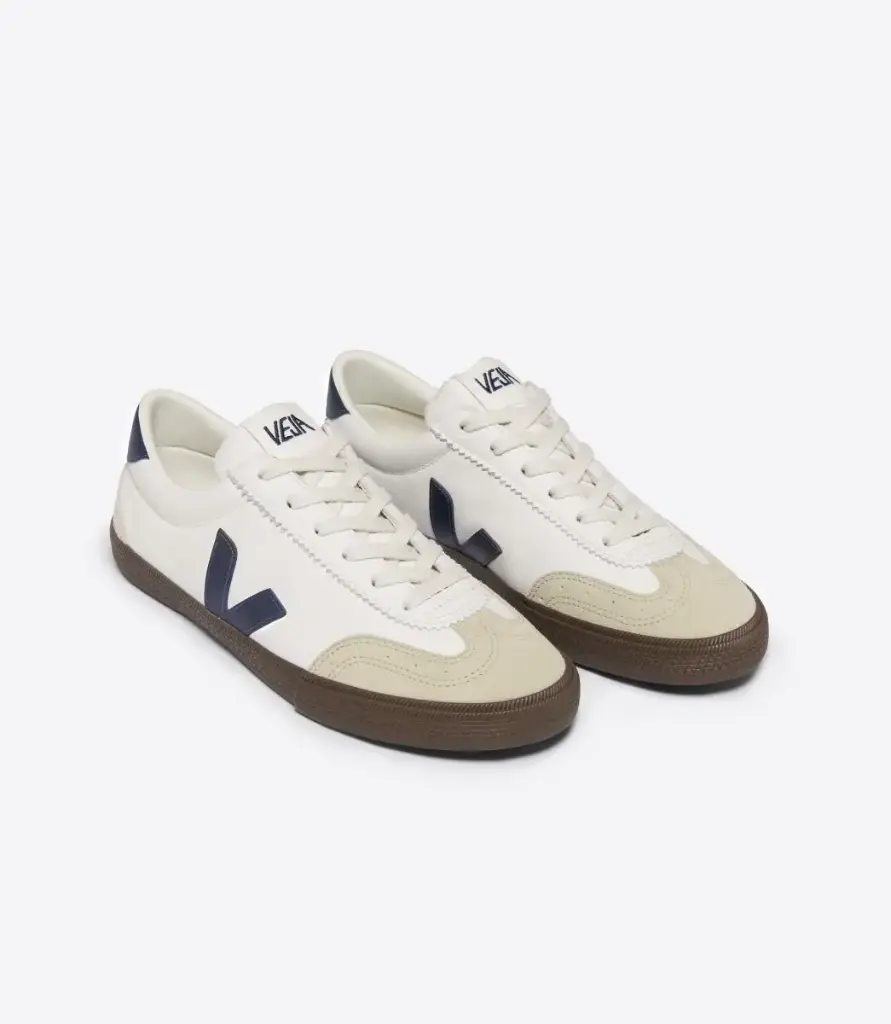 VOLLEY O.T LEATHER - WHITE NAUTICO BARK