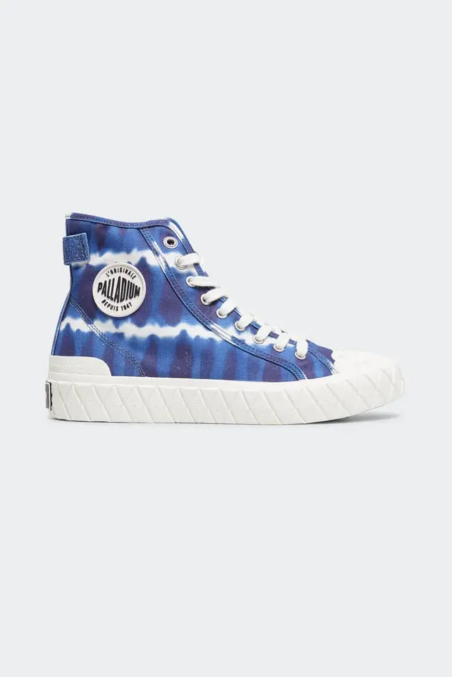 PALLA ACE MID TIE DYE - DARK BLUE