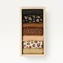 SEMAINIER - LEOPARD ET PAILLETTES