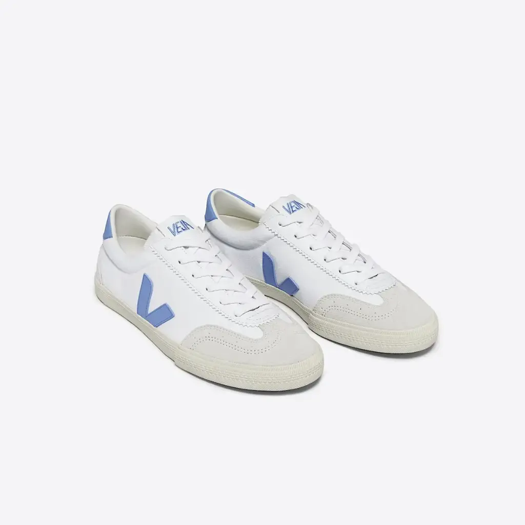 VOLLEY CANVAS - WHITE ACQUA (40)
