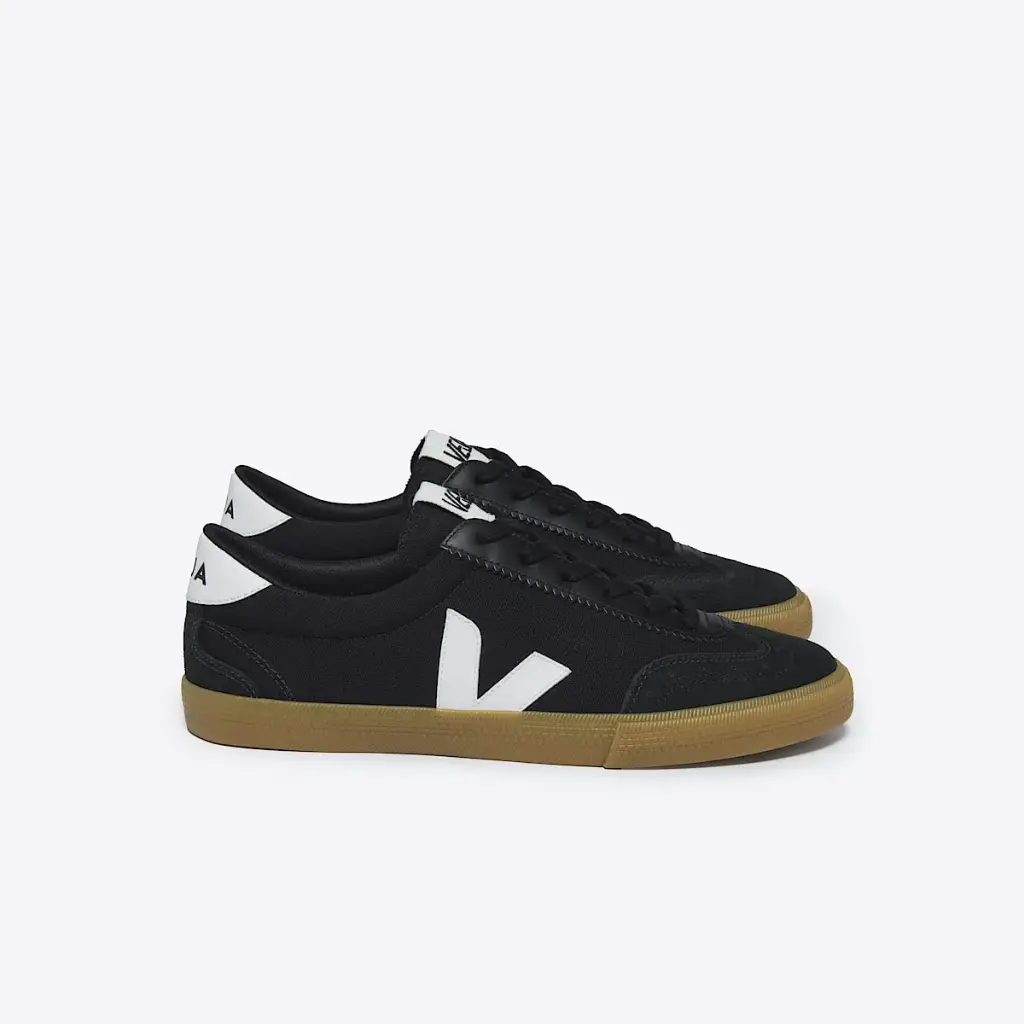 VOLLEY CANVAS - BLACK WHITE NATURAL (42)