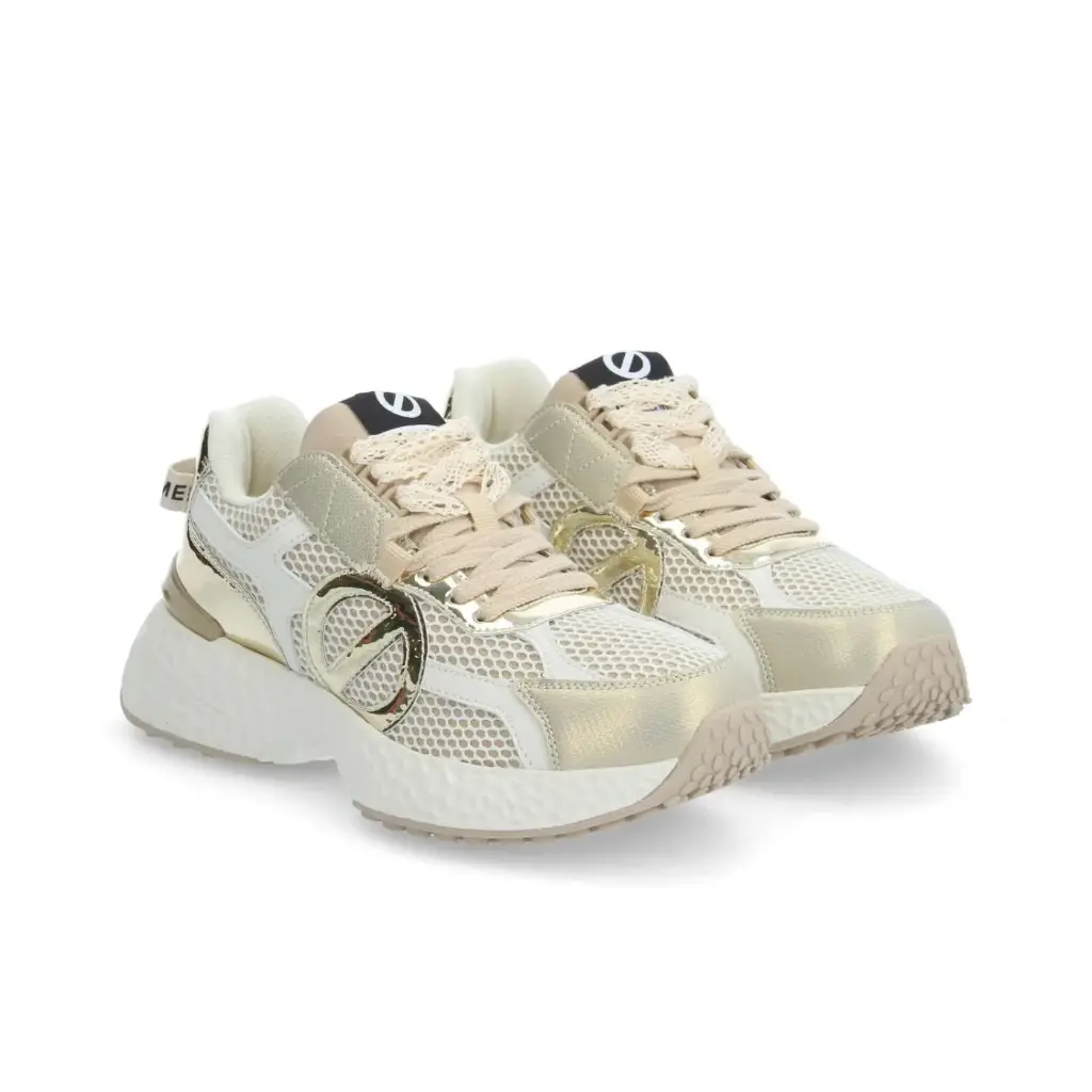 CARTER 2.0 RUNNER W / L MESH METAL - DOVE GOLD