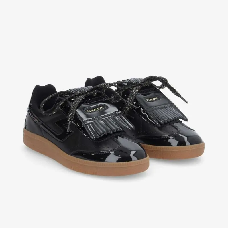 SHEFFIELD GOLF W / NAPPA PATENT - BLACK BLACK