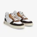 ORDER SNEAKER M / NAPPA SUEDE SE - WHITE EBONY FANGO