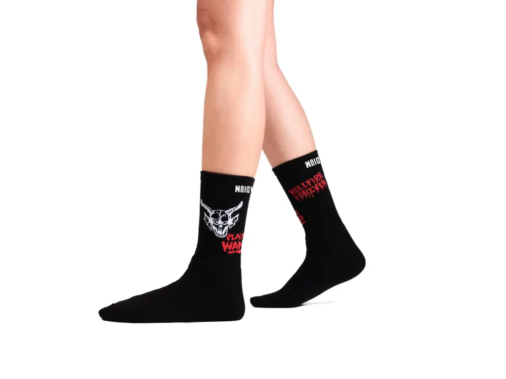 HELLFIRE SOCKS - BLACK