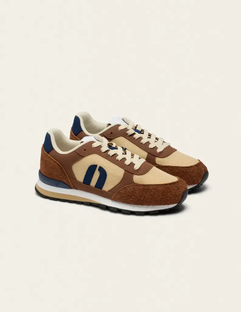 ADRIEN - MARRON ECRU MARINE 