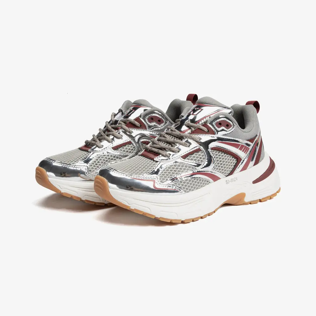 IBIZA METALLIC MESH - SIL/DRD