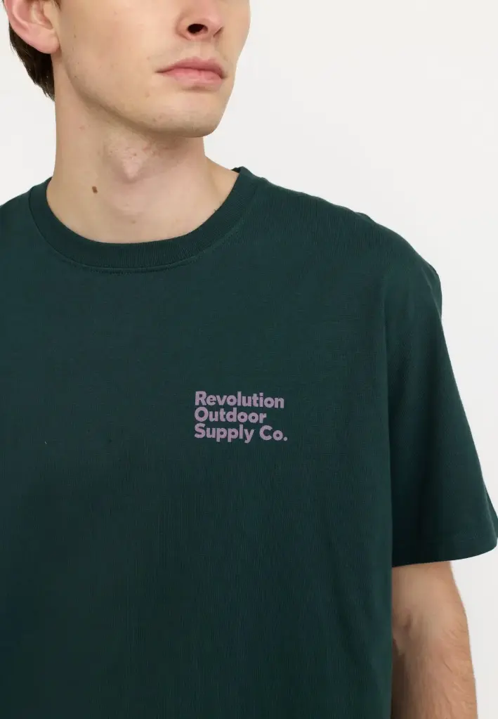 Application T-Shirt - DARKGREEN OUTDOOR (XS)