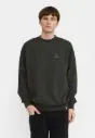PRINTED CREWNECK - BLACK STATUE LIBERTE