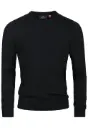 KSJOHANNES MERINO CREW KNIT - BLACK