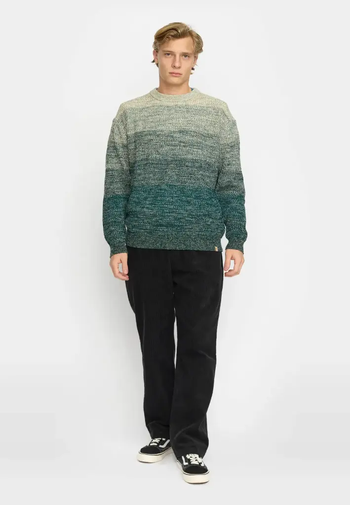 KNIT SWEATER - GREEN (XS)