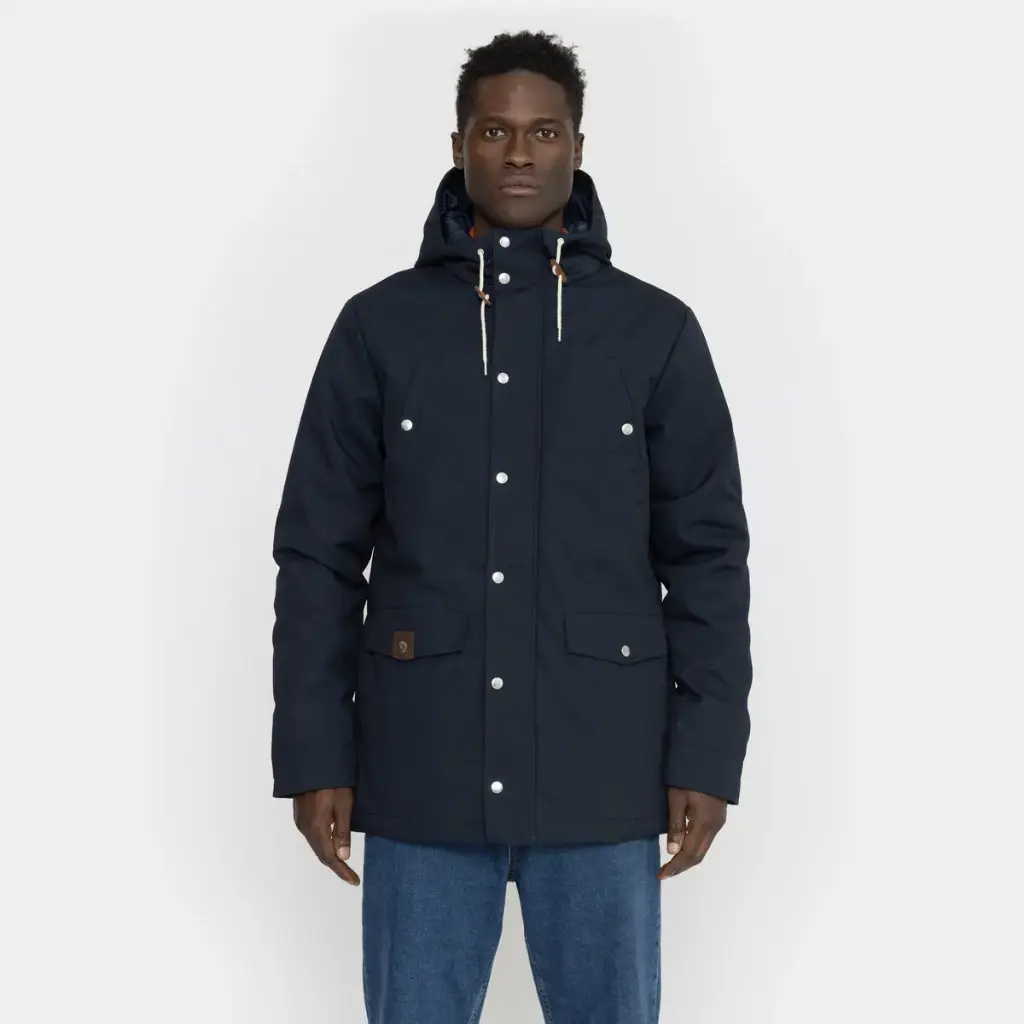 PARKA JACKET - NAVY (XS)