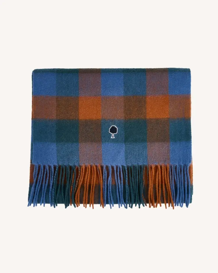 SCARF WOVEN - BLU20