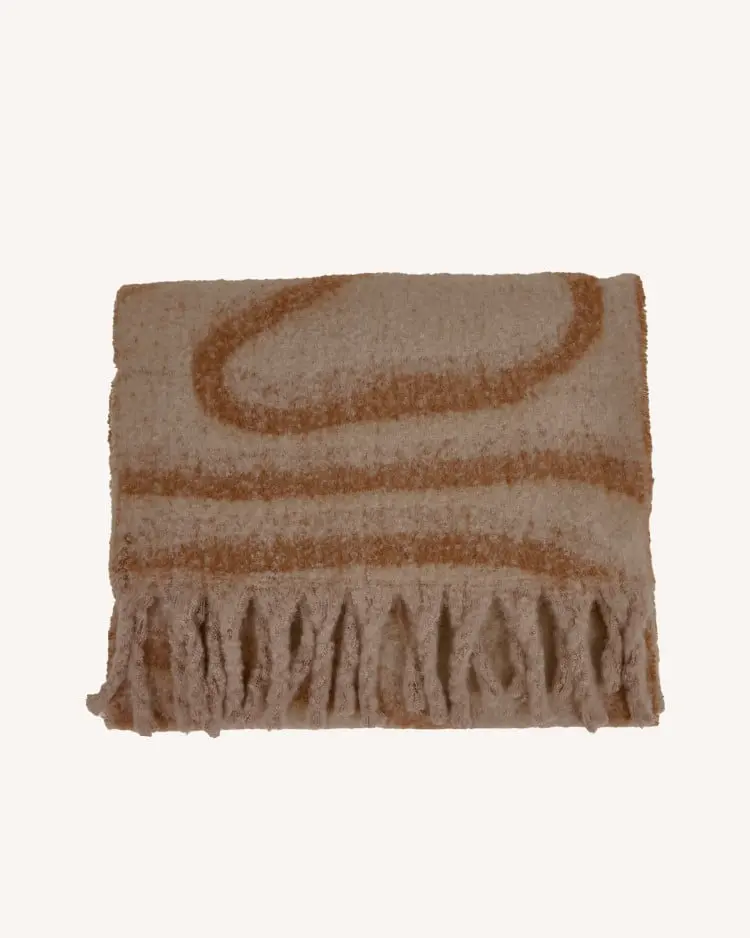 BIG SCARF KNIT -BEI31