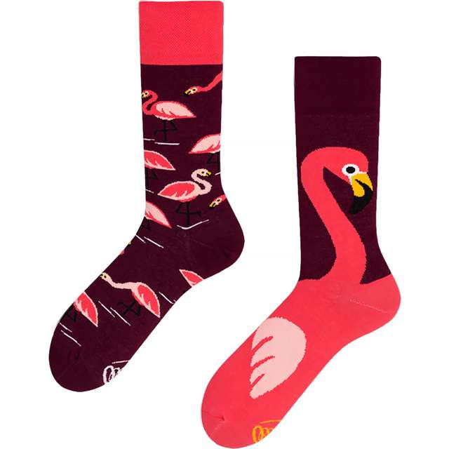 Regular Socks PINK FLAMINGO (35-38)