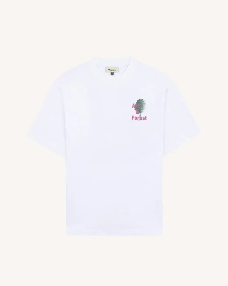 YELLOWSTONE T-SHIRT KNIT-ART&FORET-WHI00 (S)