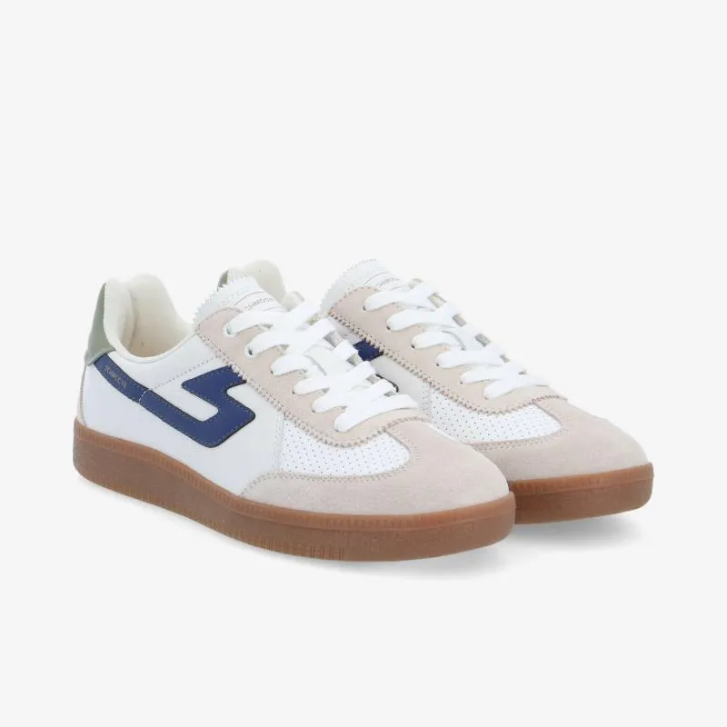SHEFFIELD JOGGER M   NAPPA/SUEDE/NAP WHITE/DOVE/NAVY