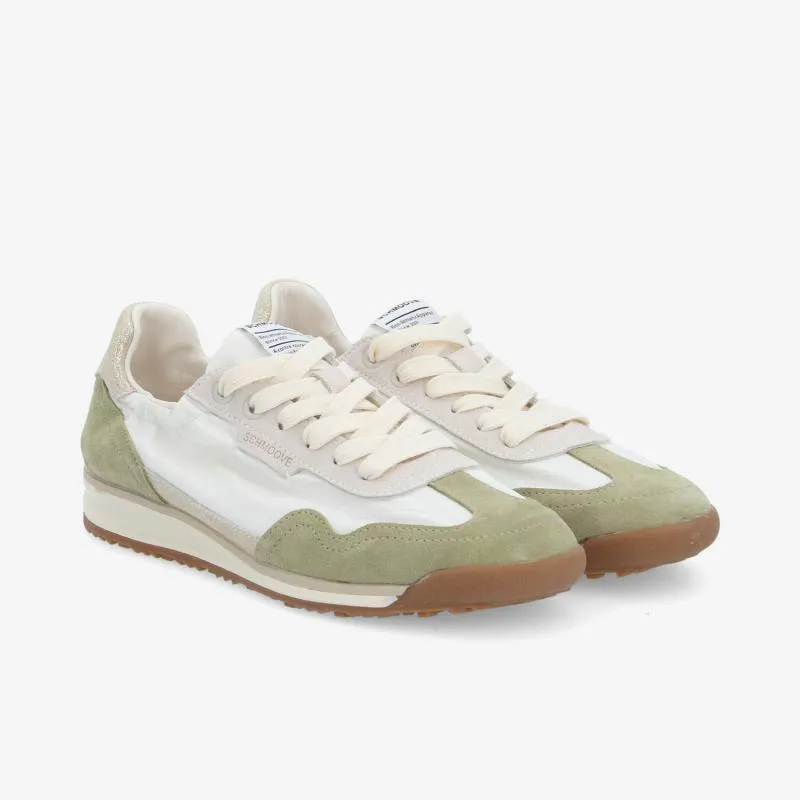 CAMDEN SNEAKER W   NYL/SDE/CRYSTAL O.WHITE/JADE/L.GOLD