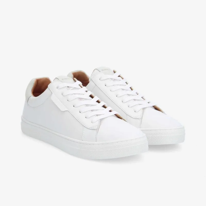SPARKLE SNEAKER M  -NAPPA/SUEDE  -WHITE/GELO