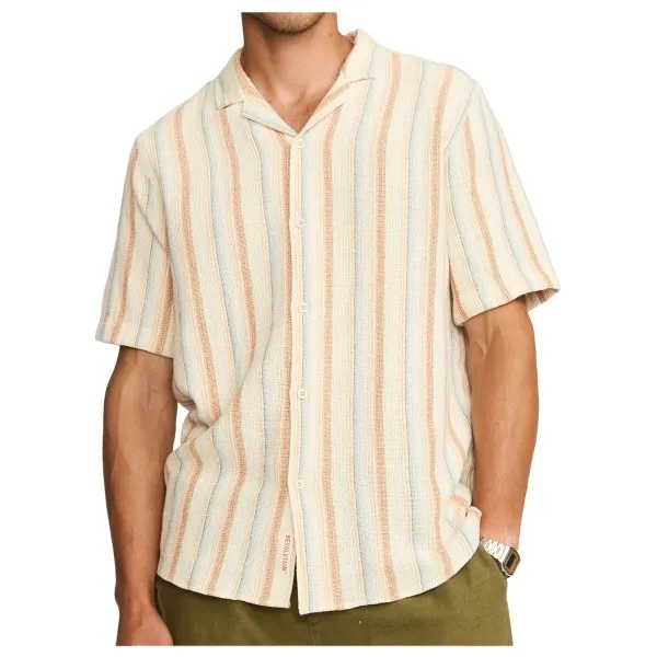 Short-sleeved Cuban Shirt-Offwhite