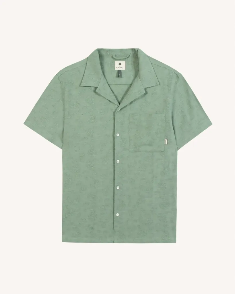PAIOLIVE SHIRT WOVEN-GRE01 (S)