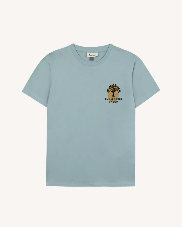 ARCY T-SHIRT KNIT-GRY23-SUN&TREE