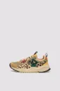 SOLIN WOMAN SUEDE/NYLON BROWN MILITARY-BLACK PO