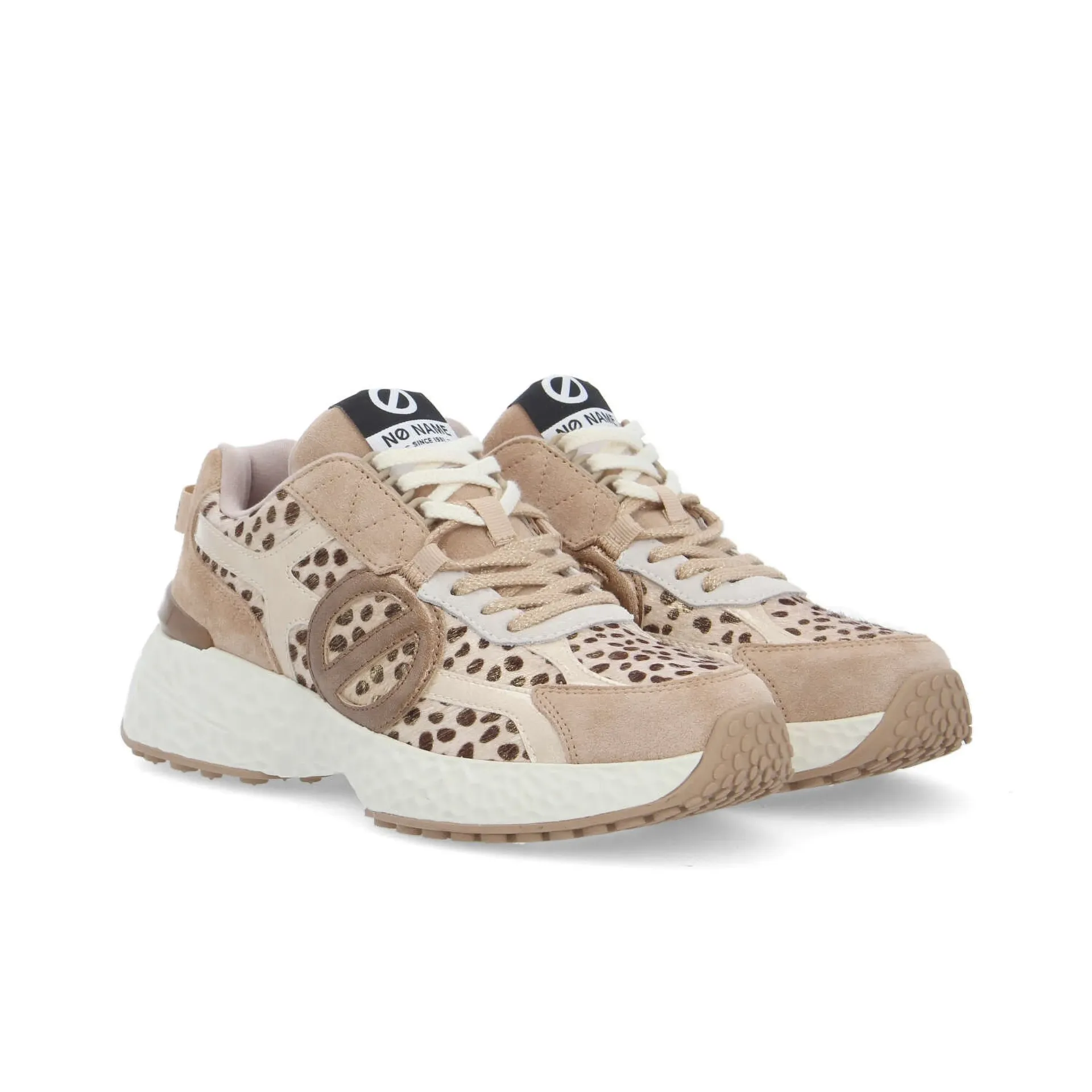 CARTER 2.0 RUNNER W LEO/ GOLDY SUEDE CREAM NUDE