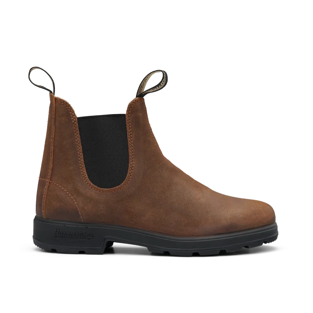 ORIGINAL CHELSEA BOOTS 1911 WAXED SUEDE TOBACCO (37)