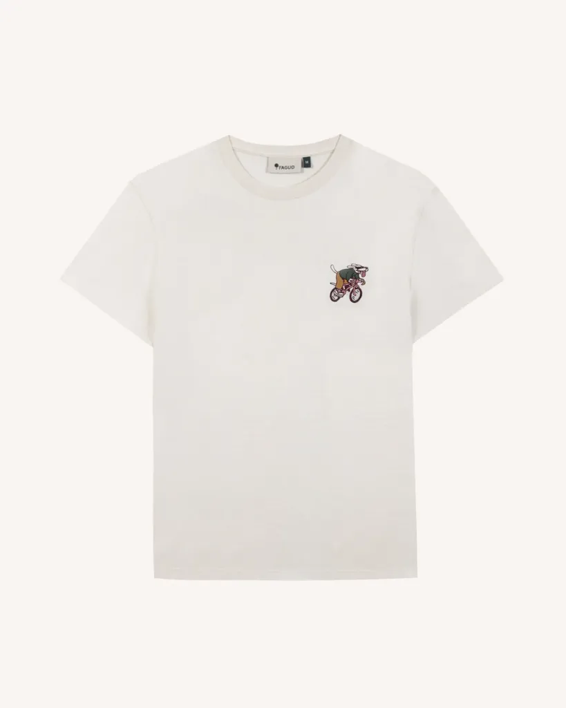 ARCY T-SHIRT KNIT-VELO LOUP-ECR00