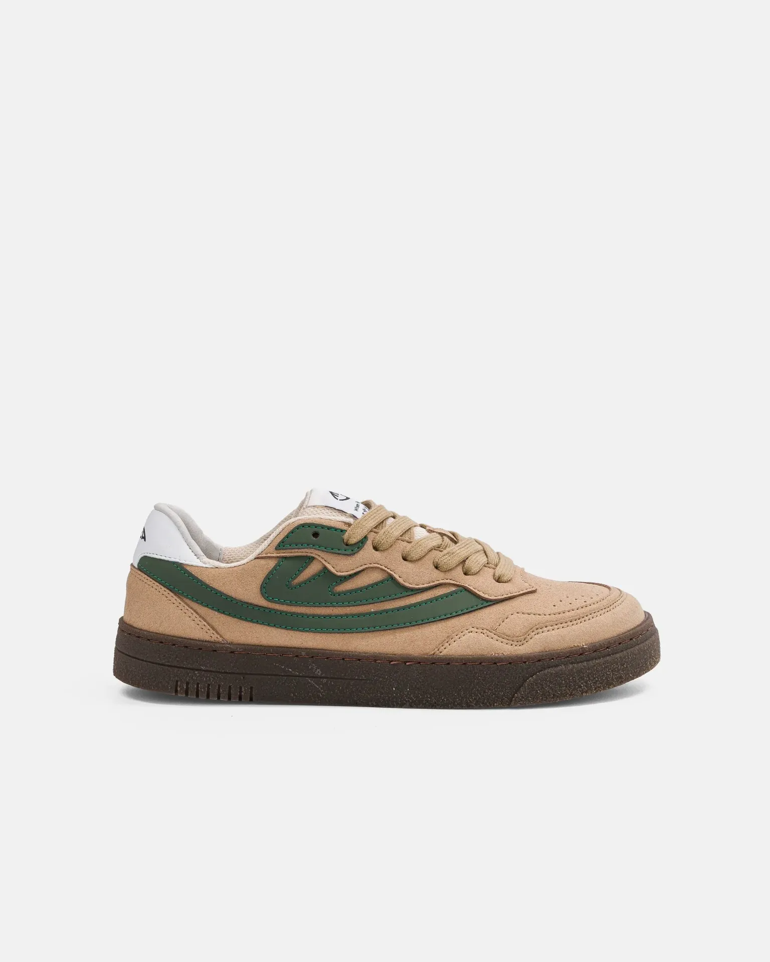 VEYRON LOW - TAUPE & GREEN- APPLE