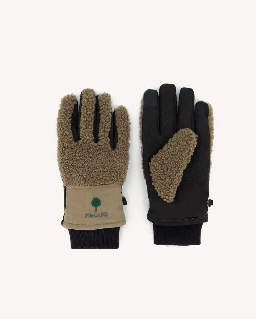 GLOVES OTD KNIT-BRO46 (S/M)