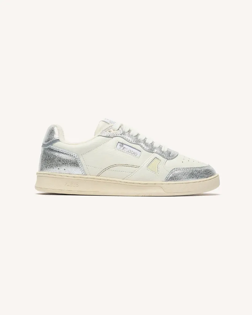COMMUTE 1 BASKETS LEATHER WHI69 (36)
