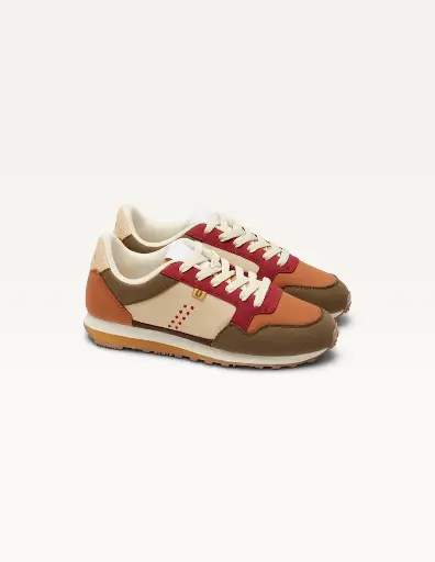 GABRIELLE - KAKI COGNAC BORDEAUX