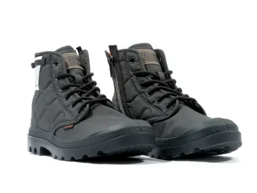 PAMPA RE -QUILTED - BLACK
