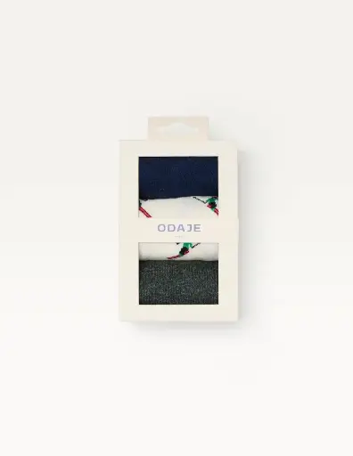 PACK X3 - SKIEUR MARINE VERT