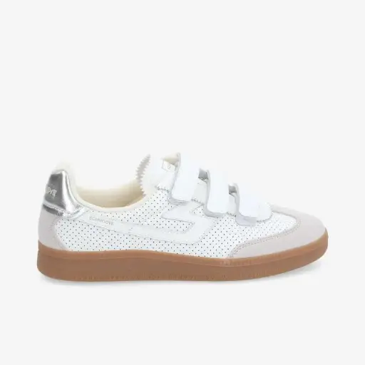 SHEFFIELD STRAPS W NAPPA/NAPPA/SUEDE -WHITE/WHITE/O.WHITE