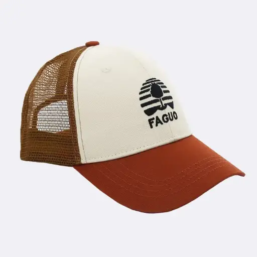 CAP COTTON SYN WOVENTU - RED18