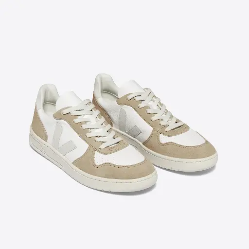 V-10 LEATHER- EXTRA WHITE NATURAL SAHARA