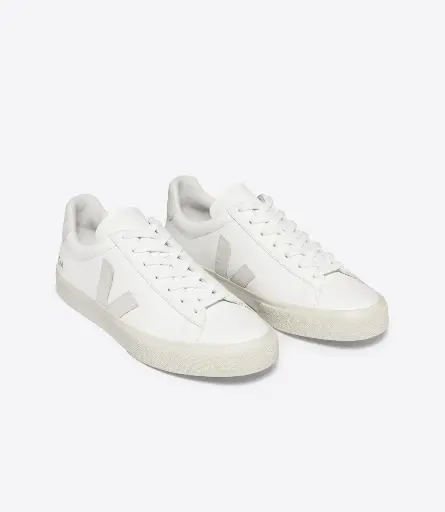 CAMPO LEATHER - EXTRA WHITE NATURAL SUEDE