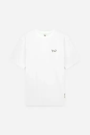 ADAM T-SHIRT - WHITE IN THE MONTH OF JULY